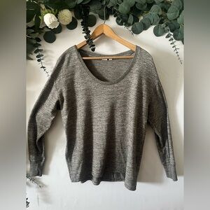 GAP Charcoal Women's Crew Neck Sweater